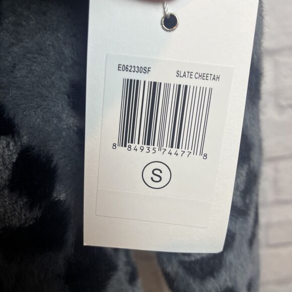 Evolution By Cyrus Women’s NWT Cozy Cheetah Print Cardigan Size Small - Picture 7 of 9